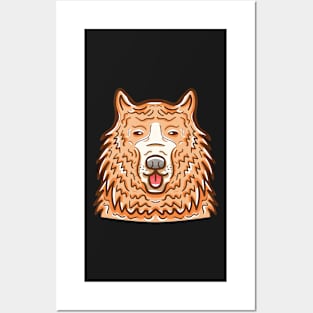 Collie dog Posters and Art